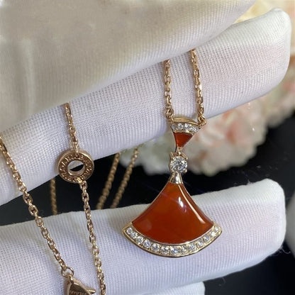 [⭐⭐JeweliWhal]DREAM NECKLACE CARNELIAN DIAMOND