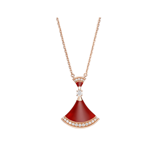 [⭐⭐JeweliWhal]DREAM NECKLACE CARNELIAN DIAMOND