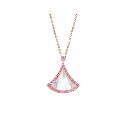 [⭐⭐JeweliWhal]DREAM NECKLACE MOP DIAMOND PINK