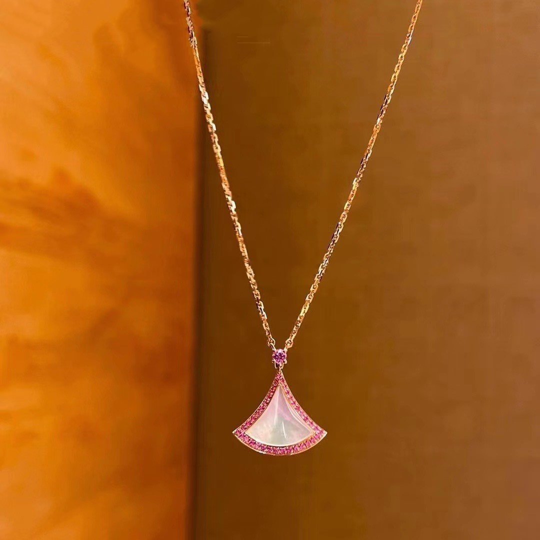 [⭐⭐JeweliWhal]DREAM NECKLACE MOP DIAMOND PINK