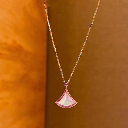 [⭐⭐JeweliWhal]DREAM NECKLACE MOP DIAMOND PINK