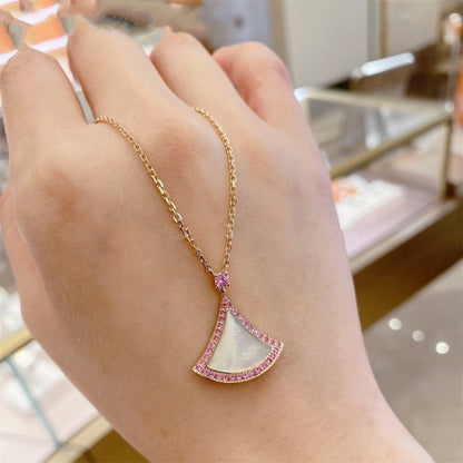 [⭐⭐JeweliWhal]DREAM NECKLACE MOP DIAMOND PINK