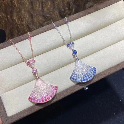 [⭐⭐JeweliWhal]DREAM NECKLACE AGATE SILVER DIAMOND
