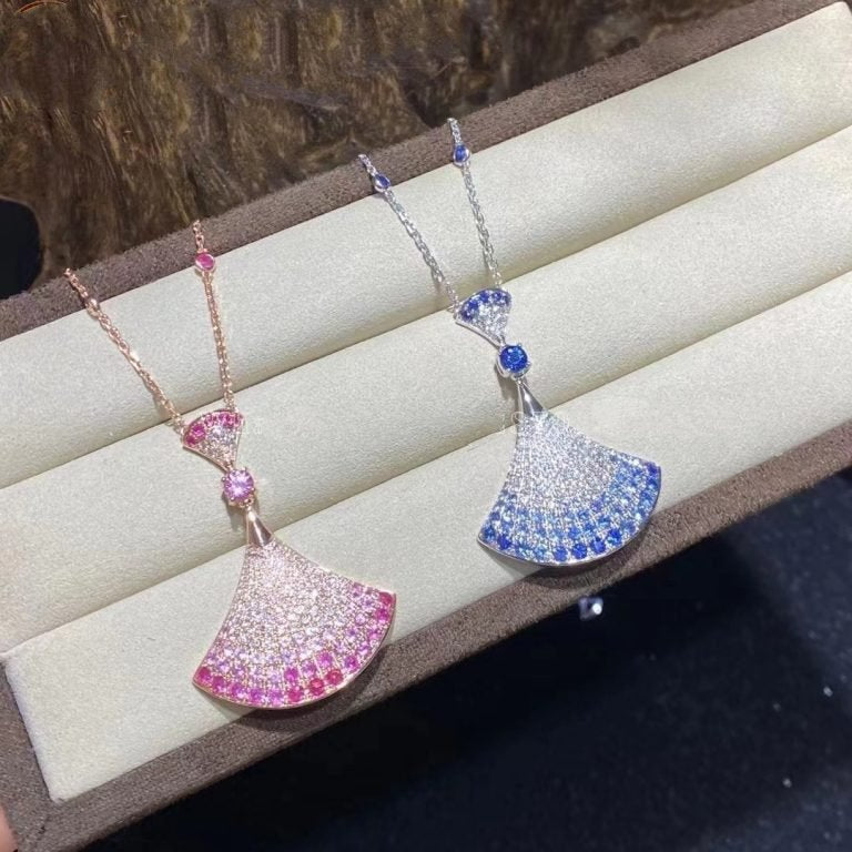 [⭐⭐JeweliWhal]DREAM NECKLACK DIAMOND PINK GOLD