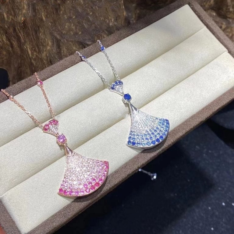 [⭐⭐JeweliWhal]DREAM NECKLACK DIAMOND PINK GOLD