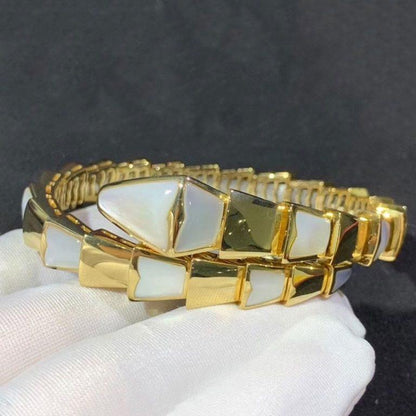 [⭐⭐JeweliWhal]SERPENTI BRACELET MOP GOLD