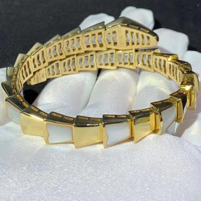 [⭐⭐JeweliWhal]SERPENTI BRACELET MOP GOLD