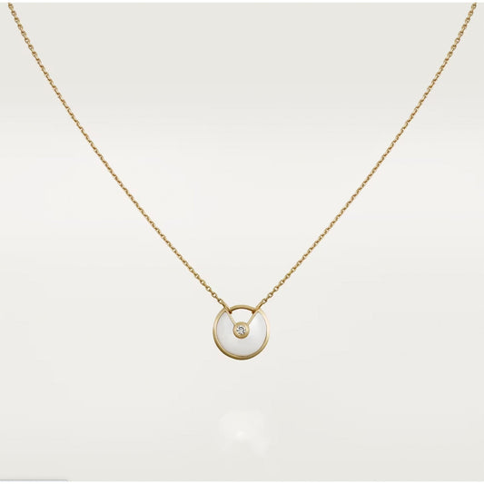 [⭐⭐JeweliWhal]AMULETTE ROSE GOLD MOP NECKLACE