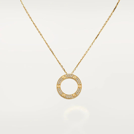 [⭐⭐JeweliWhal]LOVE NECKLACE ADJUSTABLE ROSE GOLD