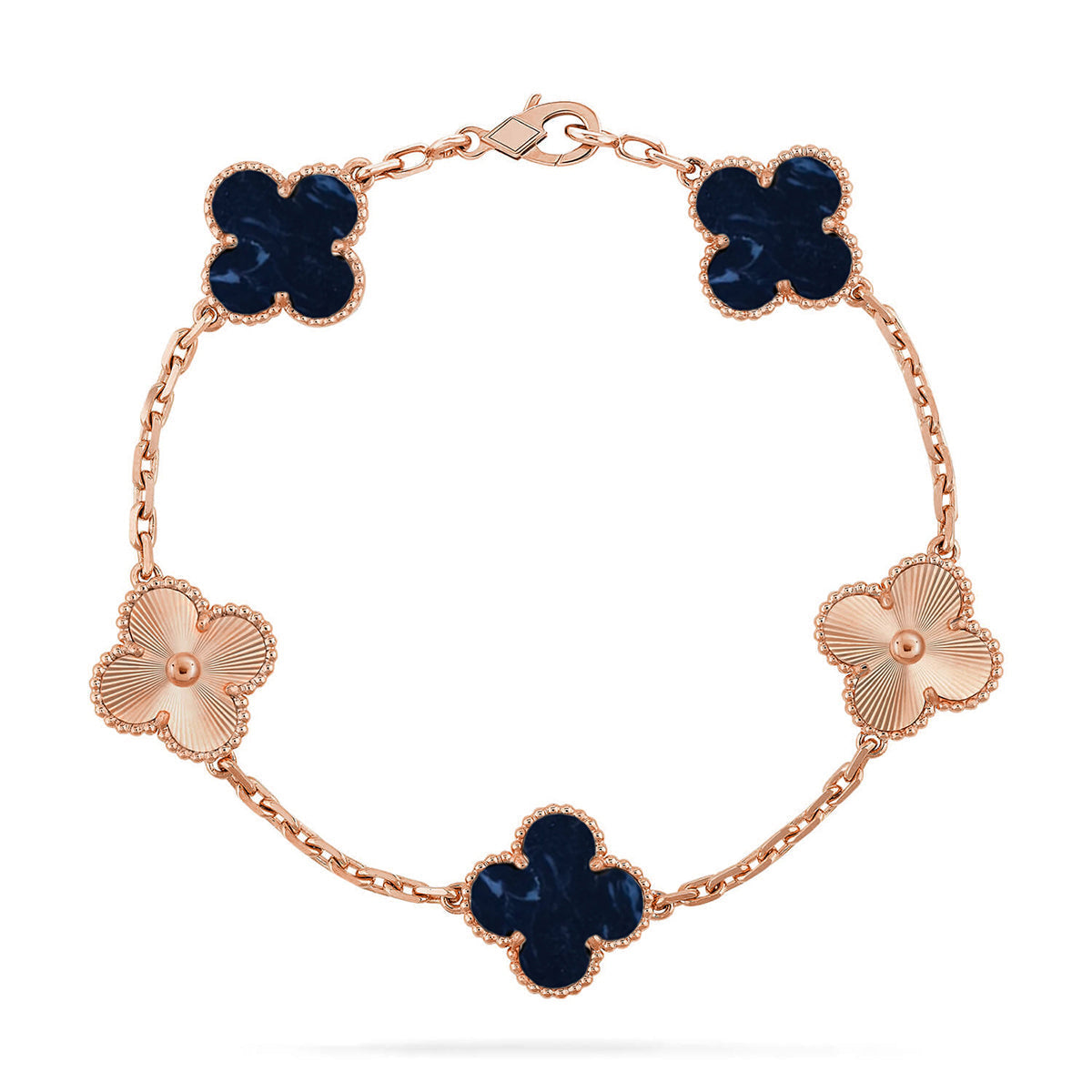 [⭐⭐JeweliWhal]CLOVER 5 MOTIF PIETERSITE BRACELET COLLECTION