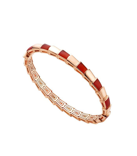[⭐⭐JeweliWhal]SERPENTI BRACELET PINK GOLD RUBELLITE