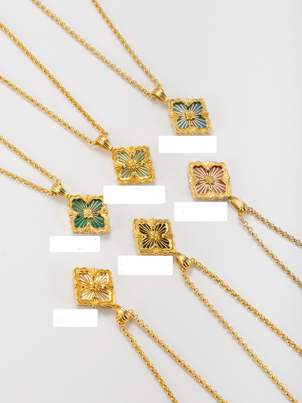 [⭐⭐JeweliWhal] B.C.L SMALL SIZE  ENAMEL NECKLACE（Various colors)
