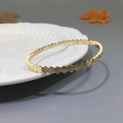 [⭐⭐JeweliWhal]BEE LOVE GOLD DIAMOND BRACELET
