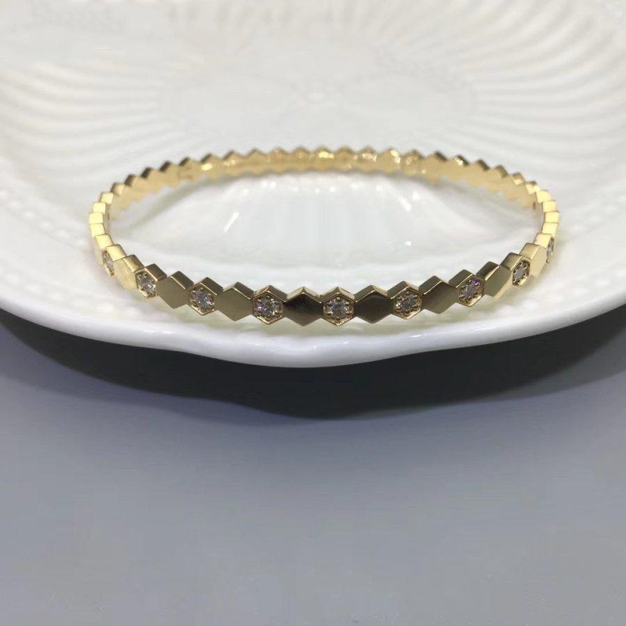 [⭐⭐JeweliWhal]BEE LOVE GOLD DIAMOND BRACELET