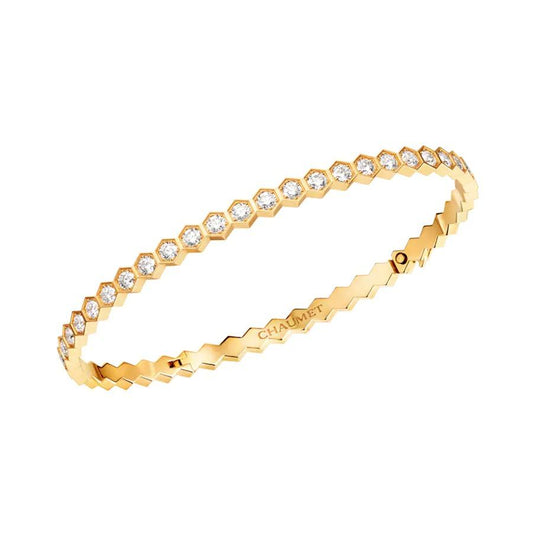 [⭐⭐JeweliWhal]BEE LOVE GOLD BRACELET FULL DIAMOND