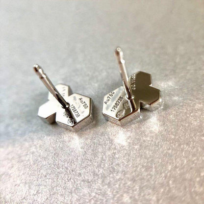 [⭐⭐JeweliWhal]BEE LOVE SILVER DIAMOND EARRINGS