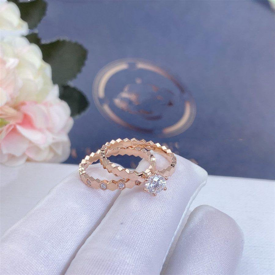[⭐⭐JeweliWhal]BEE LOVE RING PINK GOLD DIAMOND