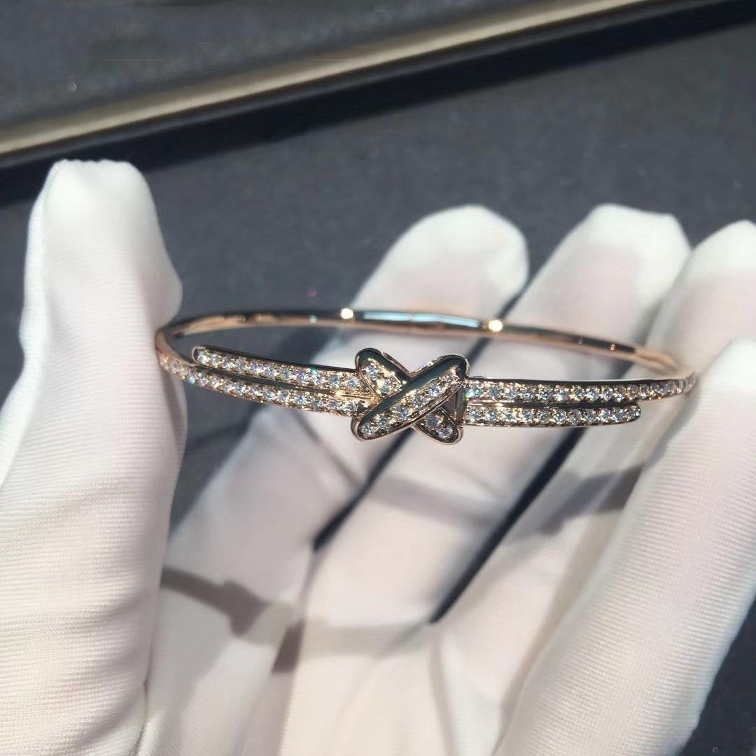 [⭐⭐JeweliWhal]JEUX DE BRACELET DIAMONDS PINK GOLD