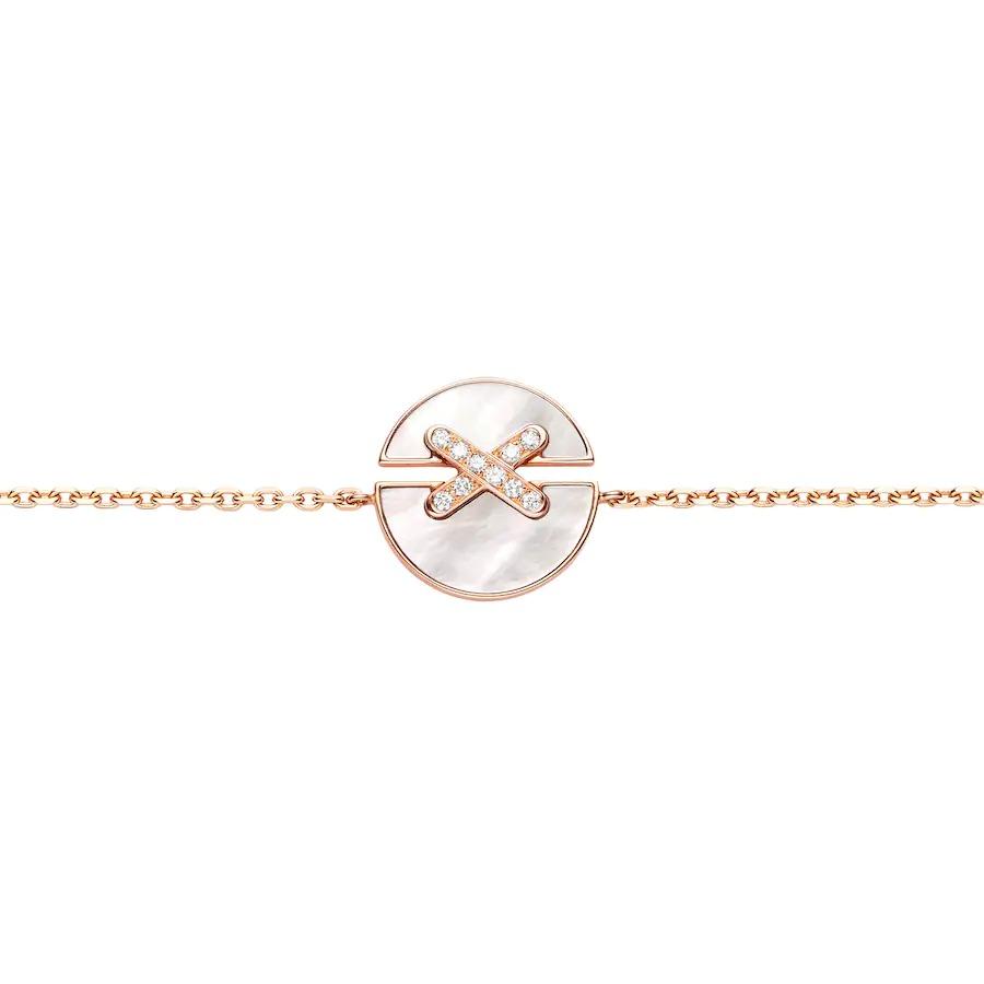 [⭐⭐JeweliWhal]JEUX DE BRACELET MOP PINK GOLD DIAMONDS