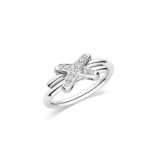 [⭐⭐JeweliWhal]JEUX DE SILVER DIAMOND RING