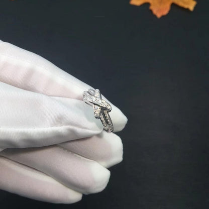 [⭐⭐JeweliWhal]JEUX DE SILVER DIAMOND RING