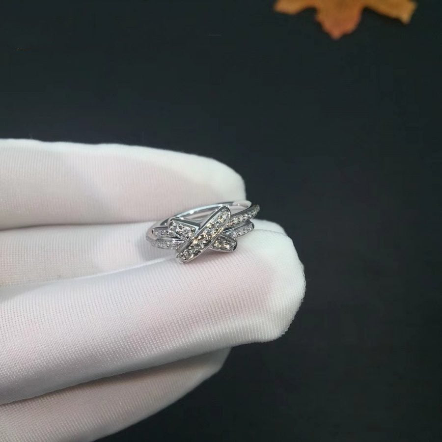 [⭐⭐JeweliWhal]JEUX DE SILVER DIAMOND RING