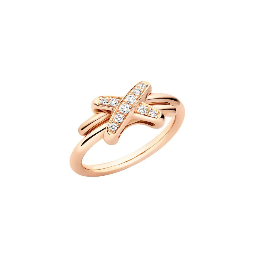 [⭐⭐JeweliWhal]JEUX DE PINK GOLD DIAMOND RING