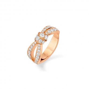 [⭐⭐JeweliWhal]LIENS PINK GOLD DIAMOND RING