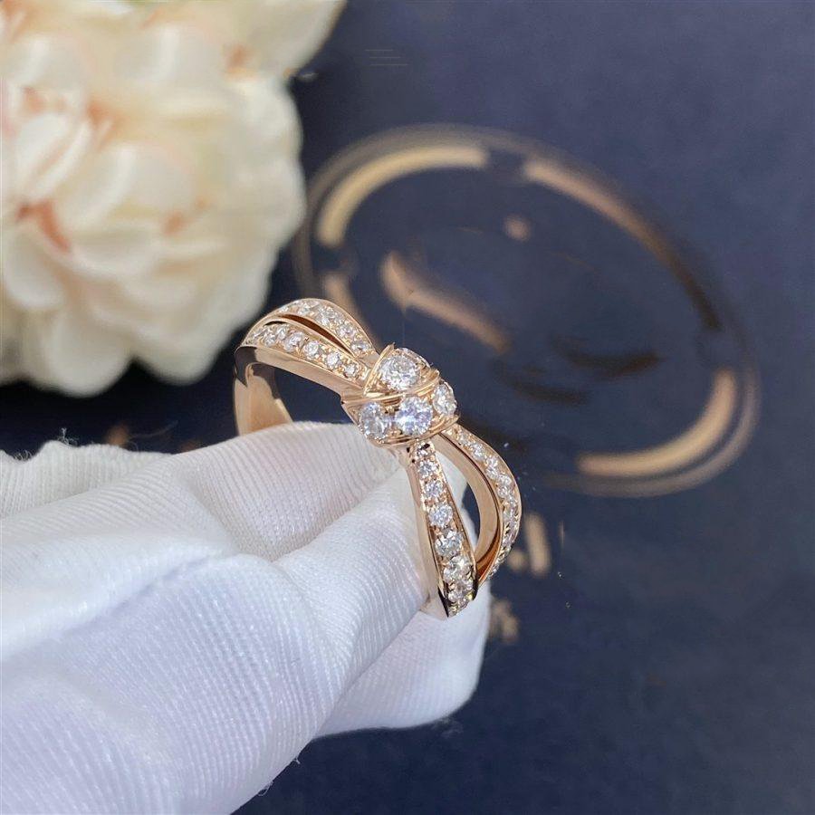 [⭐⭐JeweliWhal]LIENS PINK GOLD DIAMOND RING