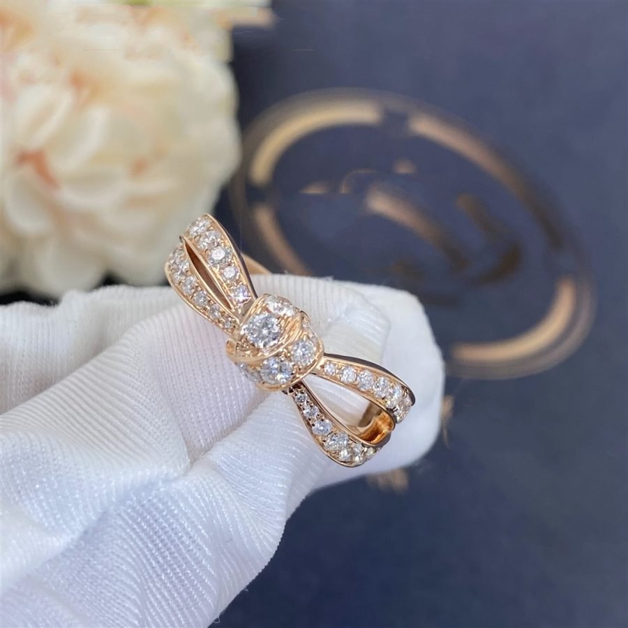 [⭐⭐JeweliWhal]LIENS PINK GOLD DIAMOND RING