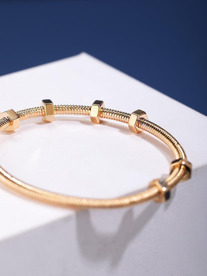 [⭐⭐JeweliWhal jewelrys]CT THREADED BRACELET