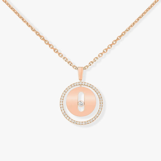 [⭐⭐JeweliWhal]Demo MOVE PM NECKLACE PINK GOLD DIAMOND
