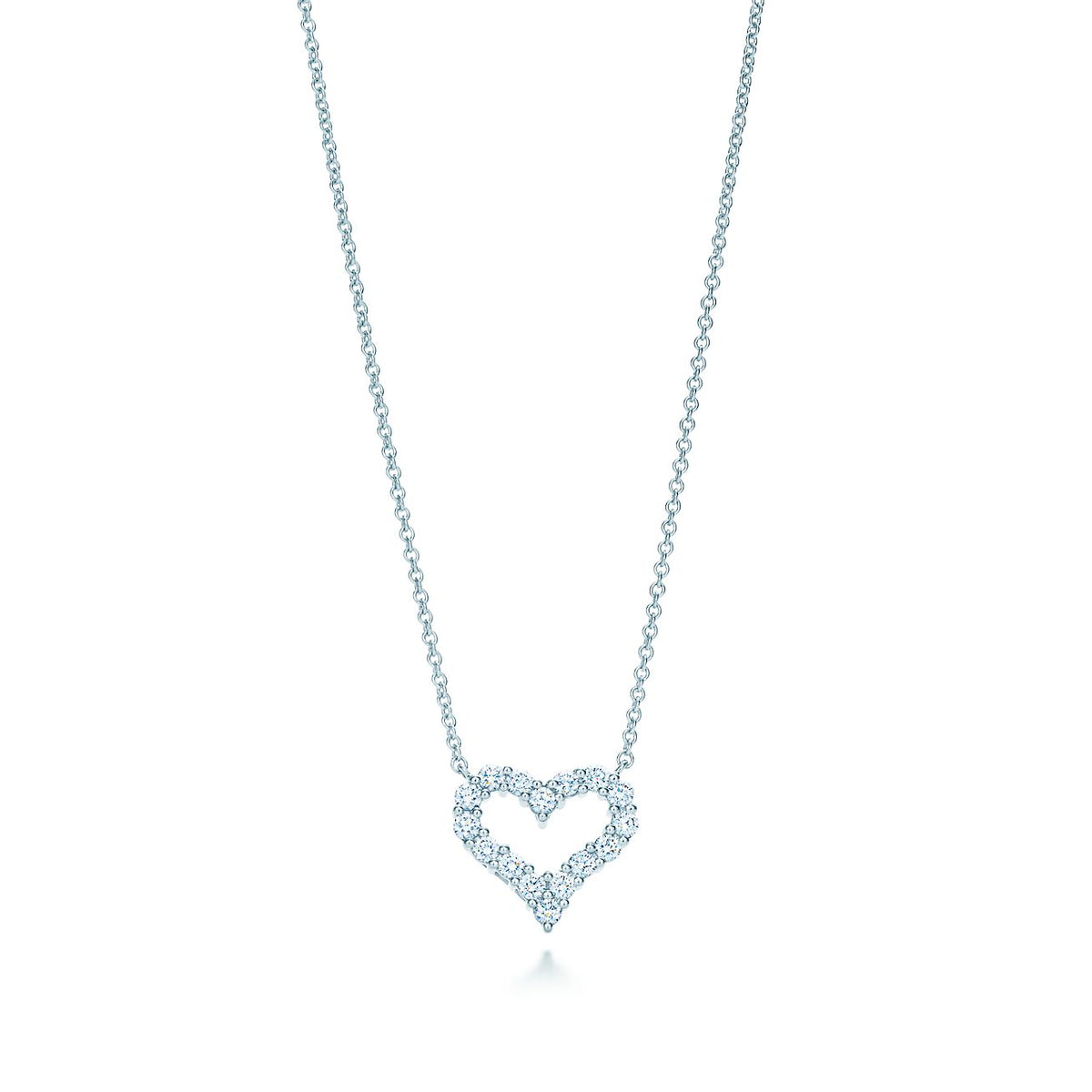 [⭐JeweliWhal]HEART-SHAPED DIAMOND NECKLACE