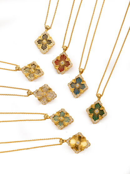 [⭐⭐JeweliWhal] B.C.L BIG SIZE  ENAMEL NECKLACE（Various colors）