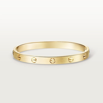 [⭐⭐JeweliWhal]LOVE BRACELET 6.1MM BRUSHED