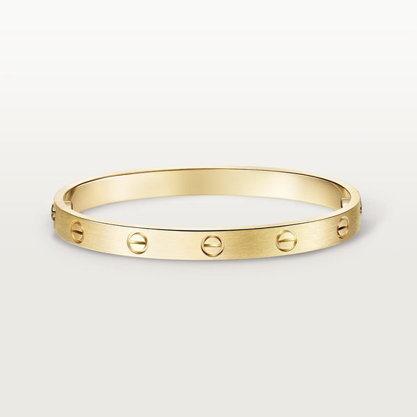 [⭐⭐JeweliWhal]LOVE BRACELET 6.1MM BRUSHED