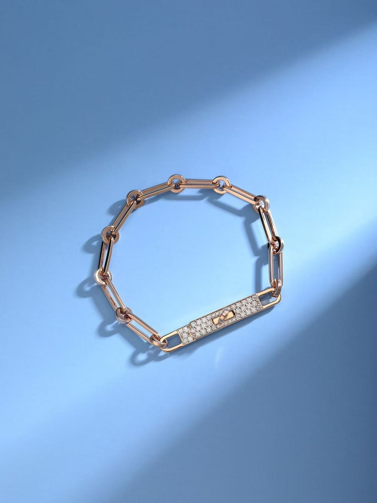[⭐⭐JeweliWhal]CHAINE BRACELET SMALL MODEL DIAMOND