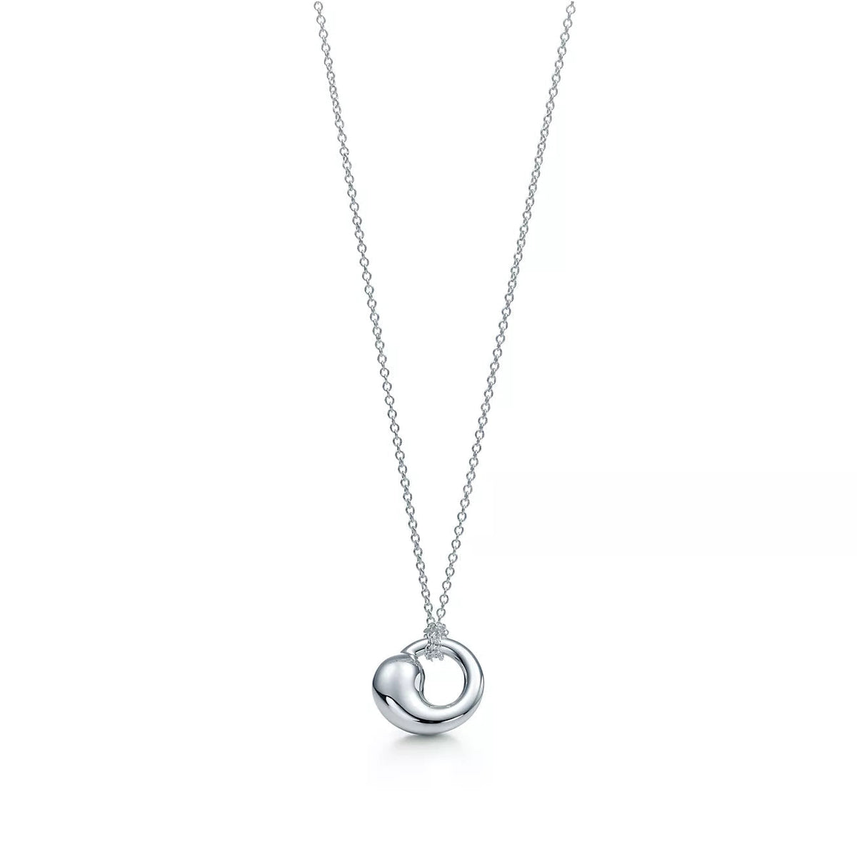 [⭐JeweliWhal]SNAIL PEDANT SILVER NECKLACE