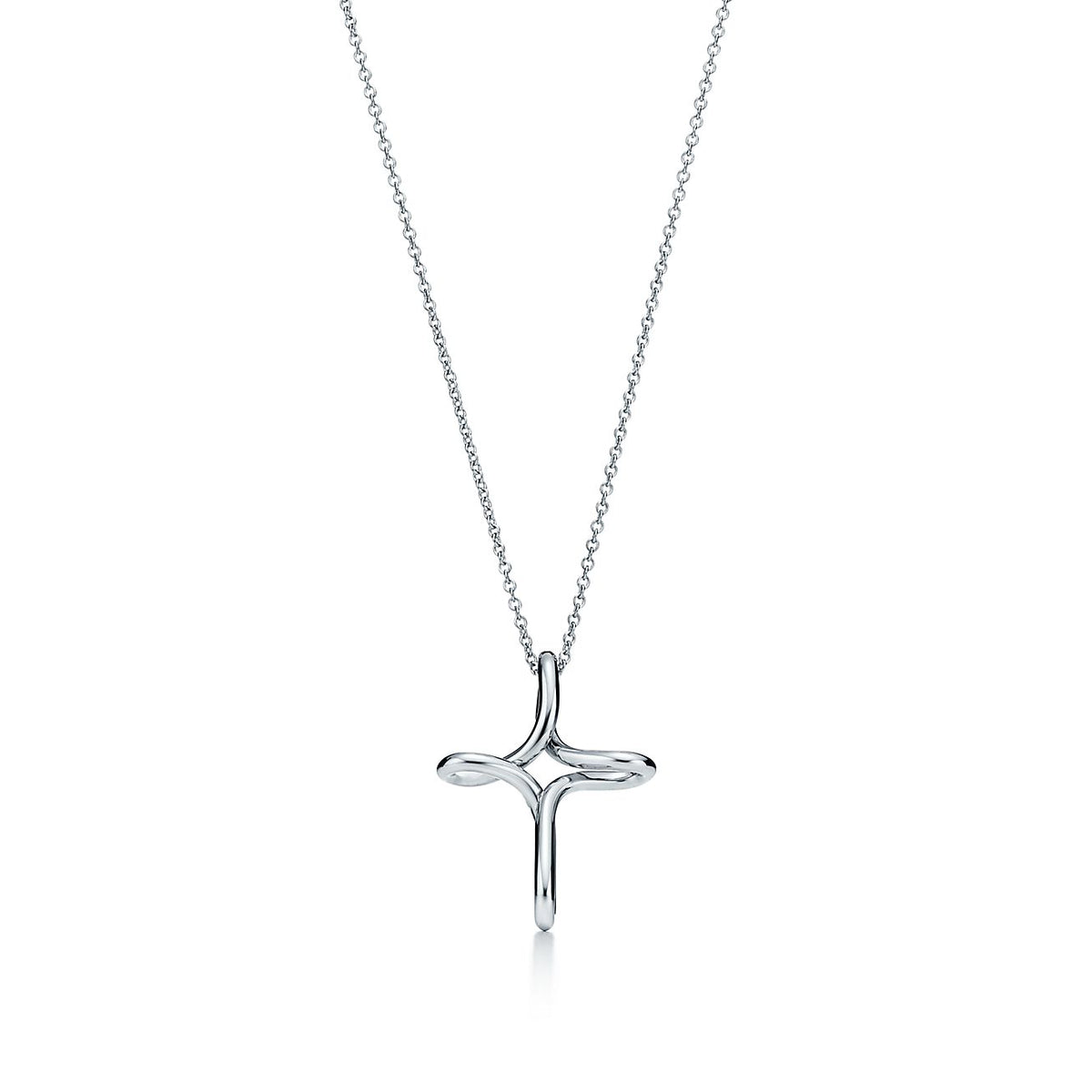 [⭐JeweliWhal]CROSS NECKLACE STERLING SILVER MATERIAL
