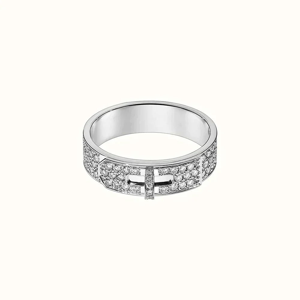 [⭐⭐JeweliWhal]KELLY SILVER DIAMOND RING