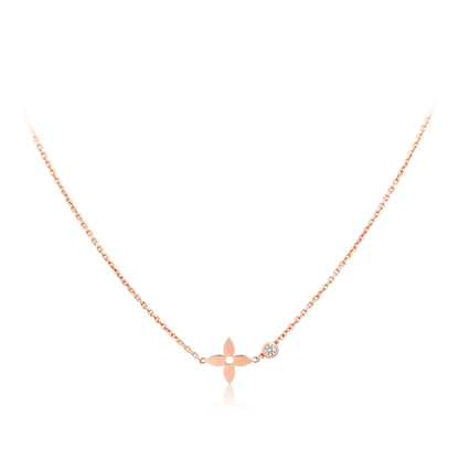 [⭐⭐JeweliWhal]BLOSSOM PENDANT PINK GOLD AND DIAMOND