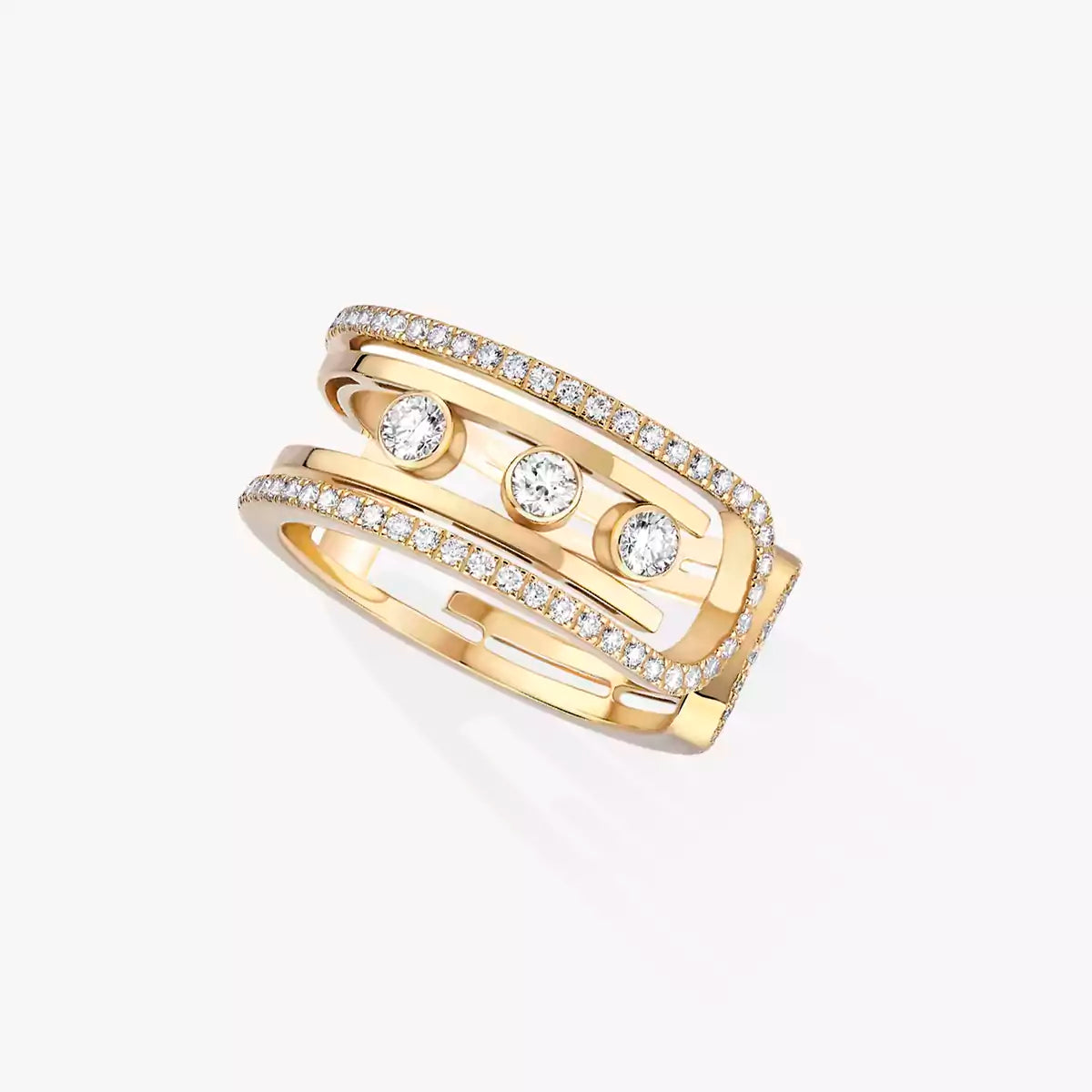 [⭐⭐JeweliWhal]Move 10th Diamond Ring in Gold