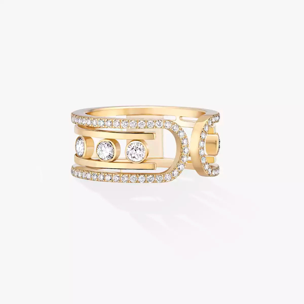 [⭐⭐JeweliWhal]Move 10th Diamond Ring in Gold
