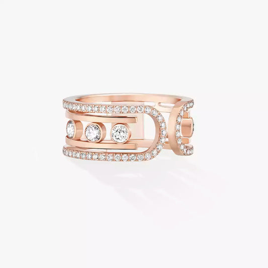[⭐⭐JeweliWhal]Move 10th Diamond Ring in Gold