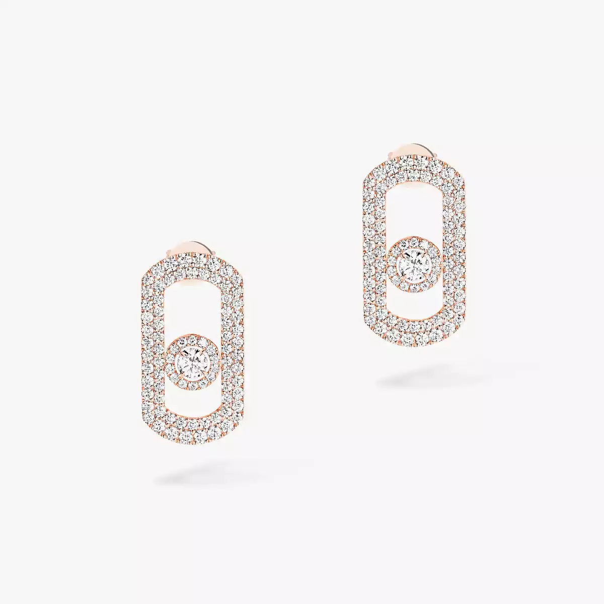 [⭐⭐JeweliWhal]So Move Pave_-Set Diamond Earrings in Silver