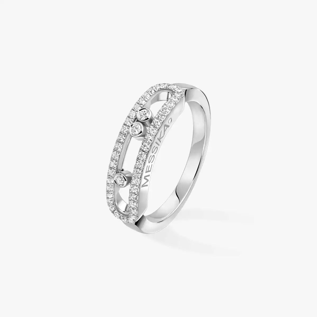 [⭐⭐JeweliWhal] Baby Move Gold Diamond Pave_ Ring