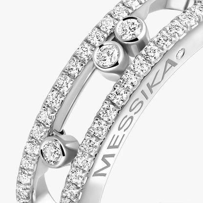 [⭐⭐JeweliWhal] Baby Move Gold Diamond Pave_ Ring