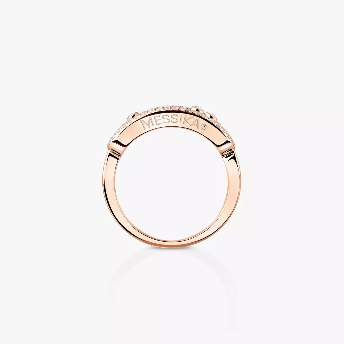 [⭐⭐JeweliWhal] Baby Move Gold Diamond Pave_ Ring