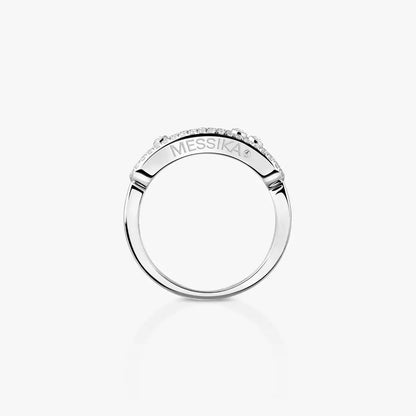 [⭐⭐JeweliWhal] Baby Move Gold Diamond Pave_ Ring