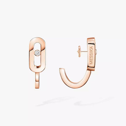 [⭐⭐JeweliWhal]Diamond Mini Hoop Earrings Move Classique
